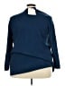Anne Klein 100% Polyester Blue Kimono Size 3X - photo 2