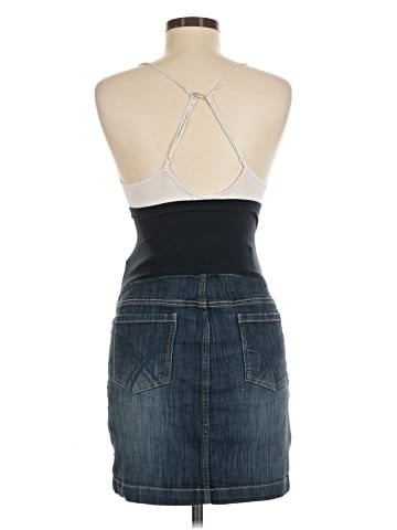 Motherhood Denim Skirt (view 2)