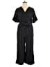 Everlane Chevron-herringbone Black Jumpsuit Size 14 - photo 1