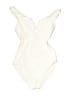 Zimmermann Solid Ivory One Piece Swimsuit Size 6 (1) - photo 1