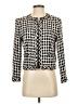Alice + Olivia Houndstooth Multi Color Ivory Jacket Size S - photo 1