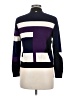 St. John Stripes Purple Track Jacket Size M - photo 2