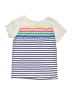 Boden 100% Cotton White Ivory Short Sleeve Top Size 11 - 12 - photo 1