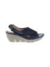 Clarks Blue Wedges Size 8 - photo 1