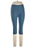 Zenana Premium Color Block Blue Active Pants Size L - photo 1