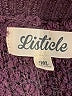 Listicle 100% Acrylic Purple Pullover Sweater Size M - photo 7