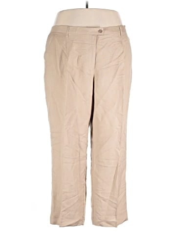 Jessica London Linen Pants (view 1)