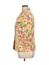 Jaclyn Smith Floral Yellow Blazer Size 16 - photo 5