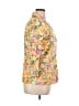 Jaclyn Smith Floral Yellow Blazer Size 16 - photo 4