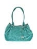 Brighton 100% Leather Floral Teal Leather Hobo One size - photo 1