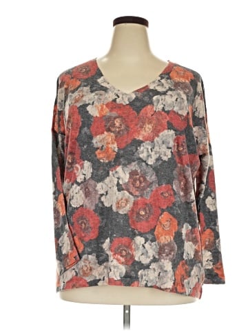 Soft Surroundings 3/4 Sleeve T-Shirt (view 1)