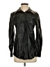Laundry by Shelli Segal 100% Polyurethane Black Raincoat Size XS - photo 1