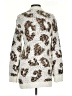 Bobeau Animal Print Ivory Cardigan Size S - photo 2