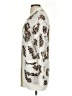 Bobeau Animal Print Ivory Cardigan Size S - photo 5