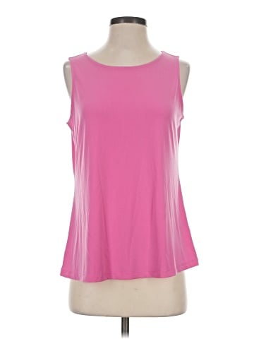 Susan Graver Sleeveless T-Shirt (view 1)