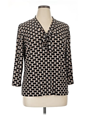 Kasper 3/4 Sleeve Blouse (view 1)