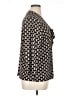 Kasper Black 3/4 Sleeve Blouse Size XL - photo 4