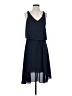 metaphor 100% Polyester Solid Blue Cocktail Dress Size S - photo 1