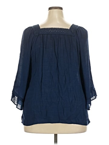 Zac & Rachel 3/4 Sleeve Blouse (view 2)