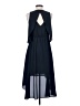 metaphor 100% Polyester Solid Blue Cocktail Dress Size S - photo 2