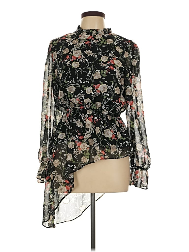 Pre-owned Lea & Viola Casual Dress In Black