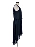 metaphor 100% Polyester Solid Blue Cocktail Dress Size S - photo 4