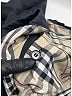 Burberry 100% Cotton Black Trench Coat Size 12 - photo 7
