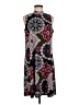 Robbie Bee Paisley Gray Casual Dress Size M - photo 1