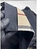 Burberry 100% Cotton Black Trench Coat Size 12 - photo 10