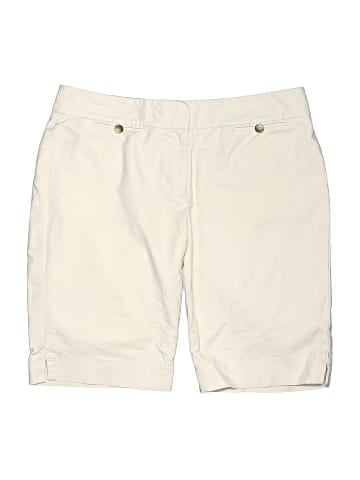Ann Taylor Khaki Shorts (view 1)