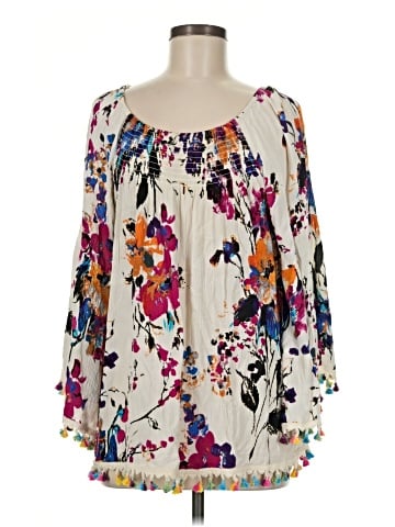 Ali Miles 3/4 Sleeve Blouse (view 1)