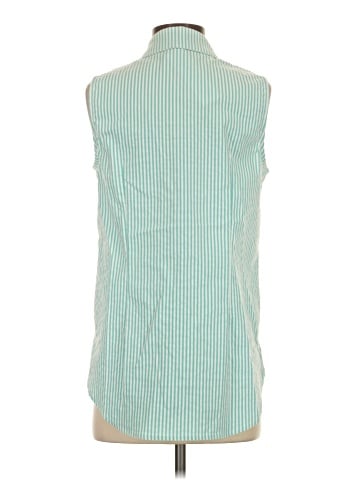 Renuar Sleeveless Button-Down Shirt (view 2)