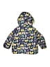 Carter's 100% Polyester Floral Blue Snow Jacket 12-18 MO / 18 MO - photo 2
