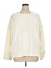 Anrabess 100% Polyester Solid Ivory Pullover Sweater Size XL - photo 1