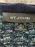 St. John Tweed Black Wool Cardigan Size S - photo 7