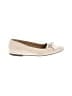 Naturalizer 100% Leather Ivory Flats Size 8 - photo 1