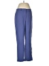 DKNY 100% Polyester Color Block Blue Dress Pants Size 6 - photo 1