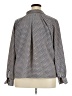 Levi's 100% Polyester Houndstooth Gray 3/4 Sleeve Blouse Size XXL - photo 2