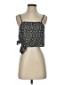 Timing 100% Polyester Black Sleeveless Blouse Size S - photo 1