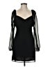 Leith 100% Polyester Black Cocktail Dress Size M - photo 1