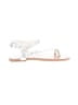 Daisy Fuentes Silver Sandals Size 5 1/2 - photo 1