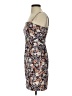 Originality Floral Brown Casual Dress Size S - photo 5