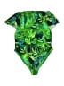 ASOS Tropical Green One Piece Swimsuit Size 6 - photo 1