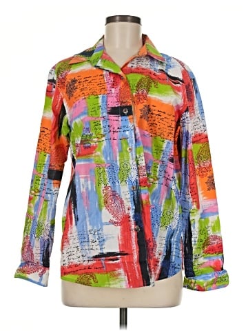 Travelsmith Long Sleeve Button-Down Shirt (view 1)