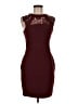 Express 100% Polyester Burgundy Cocktail Dress Size 6 - photo 1