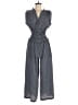 Max Studio Polka Dots Blue Jumpsuit Size M - photo 1