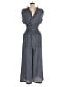 Max Studio Polka Dots Blue Jumpsuit Size M - photo 2