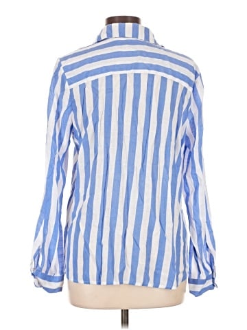 Notations Long Sleeve Button-Down Shirt (view 2)