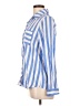 Notations Stripes Blue Long Sleeve Button-Down Shirt Size L (petite) - photo 5