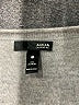 Aqua 100% Cashmere Stripes Gray Cashmere Pullover Sweater Size S - photo 7